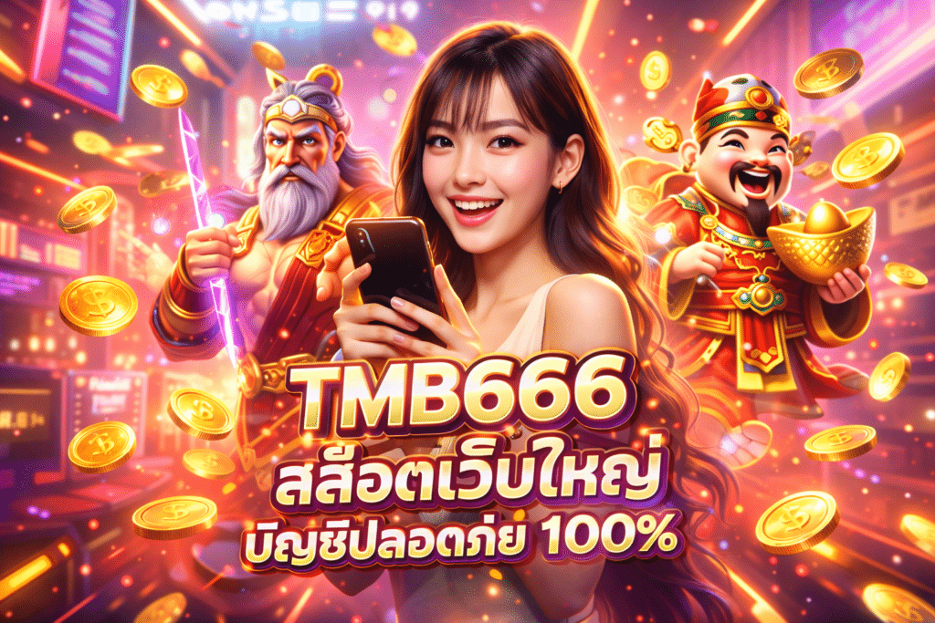 TMB666 สล็อตเว็บใหญ่ บัญชีปลอดภัย 100%