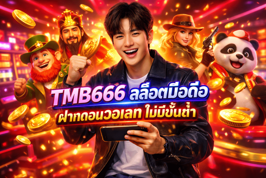 TMB666 สล็อตมือถือ ฝากถอนวอเลท ไม่มีขั้นต่ำ